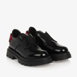 Black Patent Leather Loafers