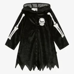 Black Skeleton Costume Cape