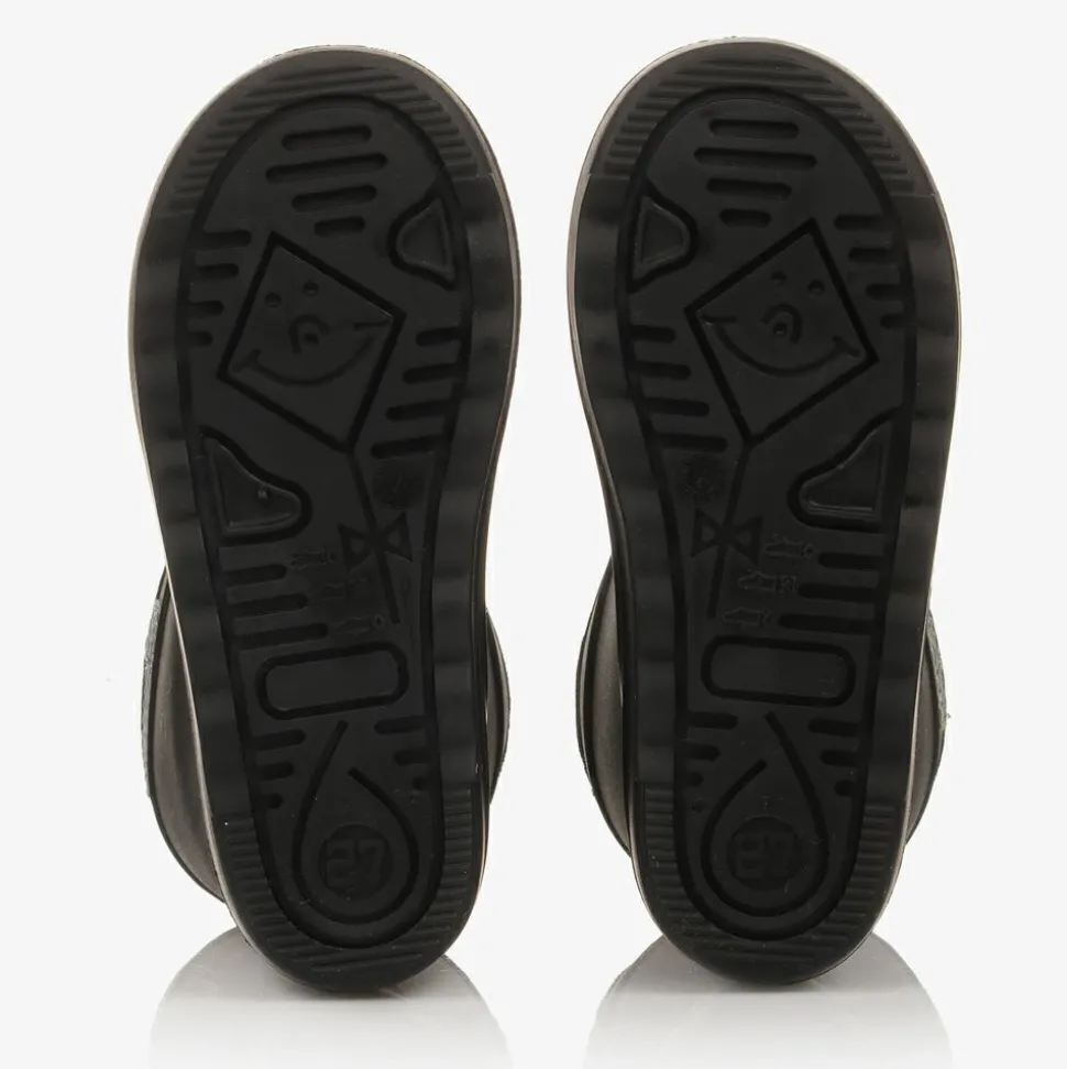 Black Thermal Rain Boots