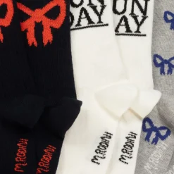 Blue & Grey Organic Cotton Socks (3 Pack)