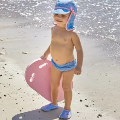 Blue & Pink Crab Aqua Shoes