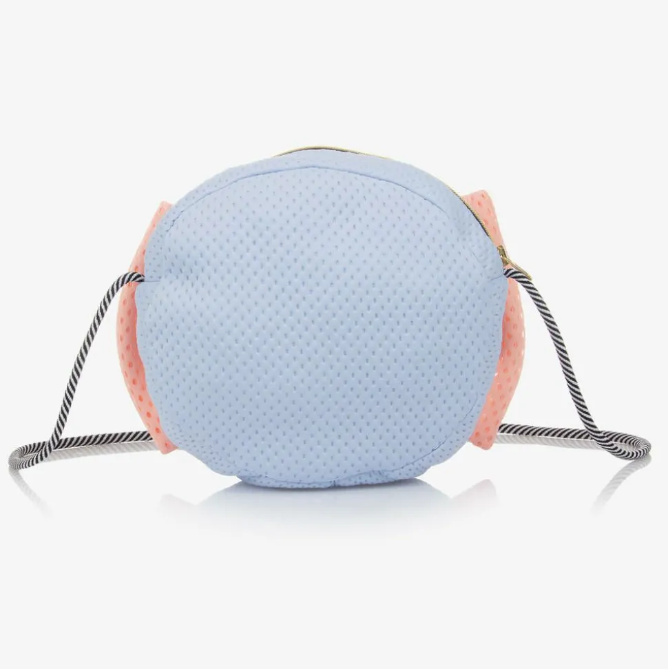 Blue & Pink Bow Bag (25cm)