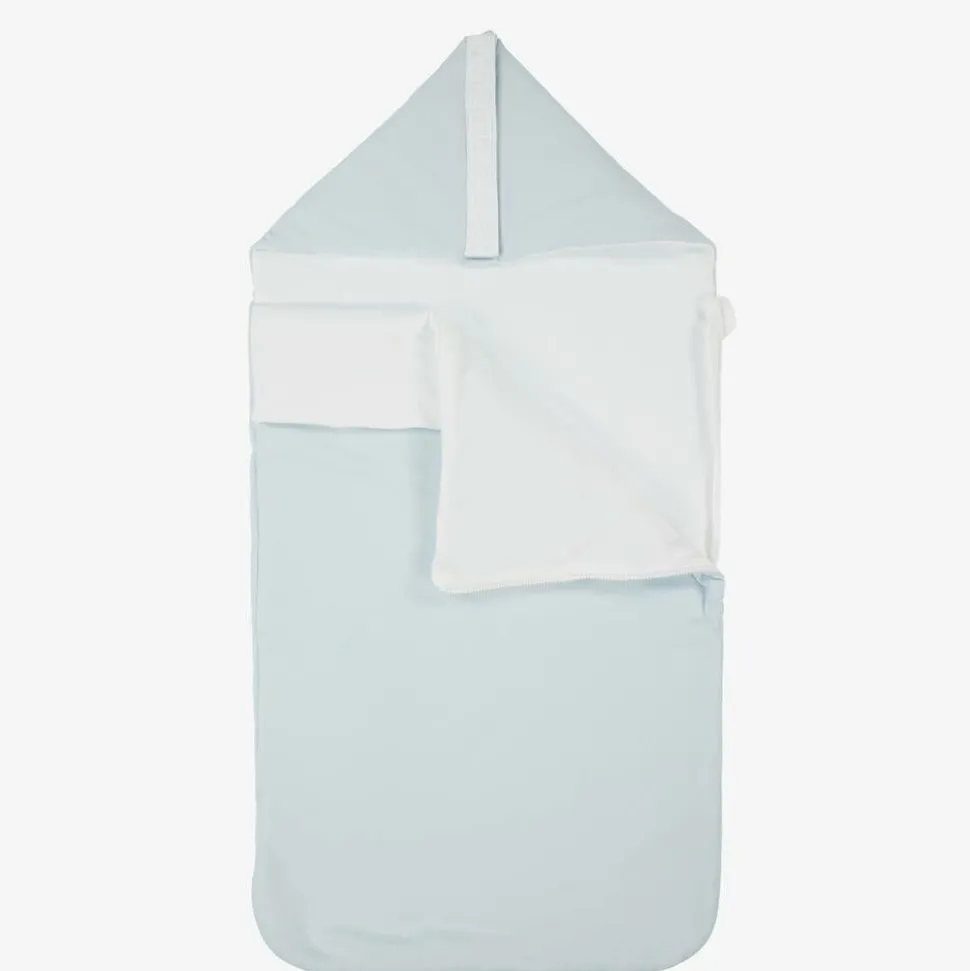 Blue Cotton Baby Nest (88cm)