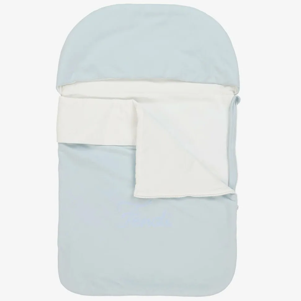 Blue Cotton Baby Nest (74cm)