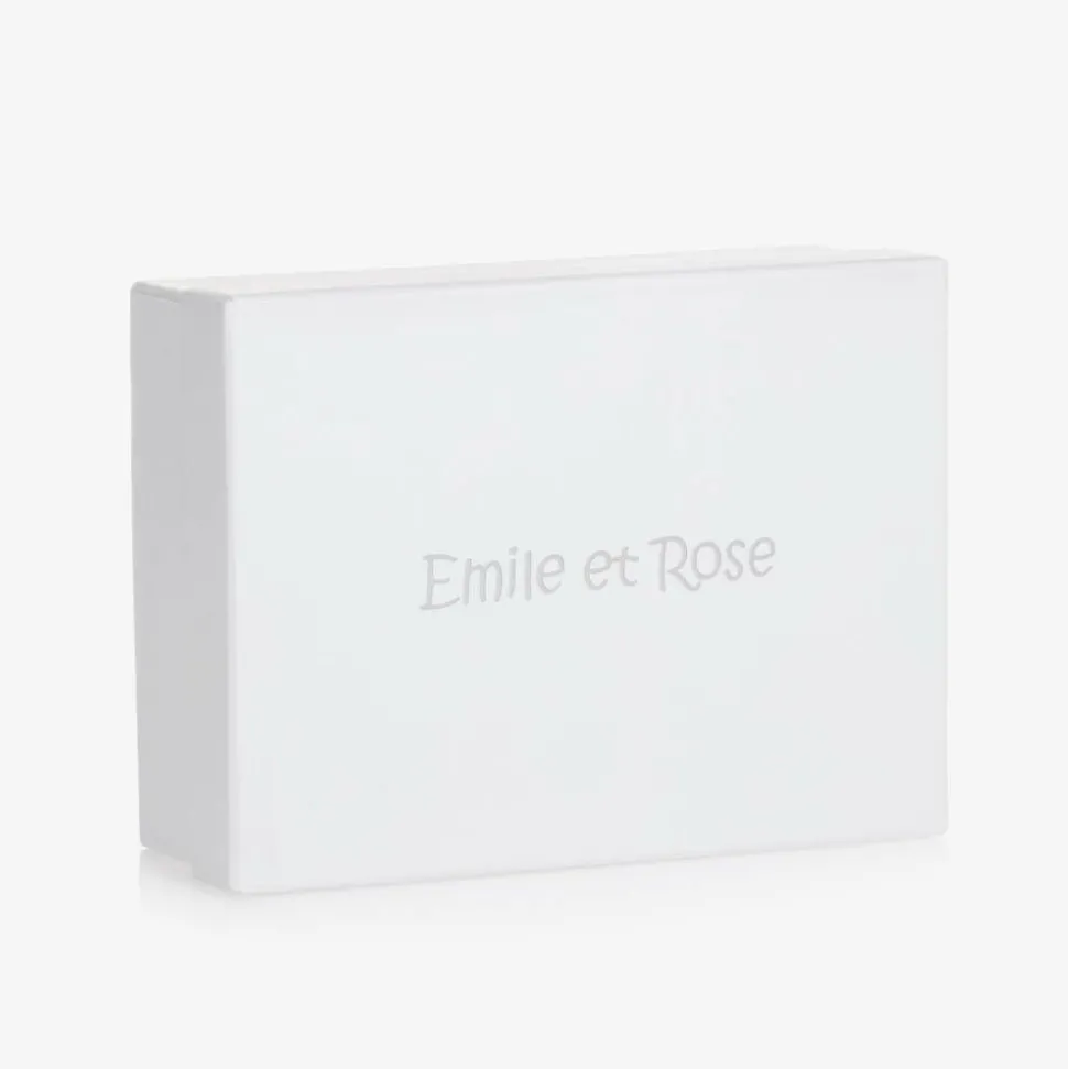 Blue Cotton Bibs & Bear Baby Gift Set