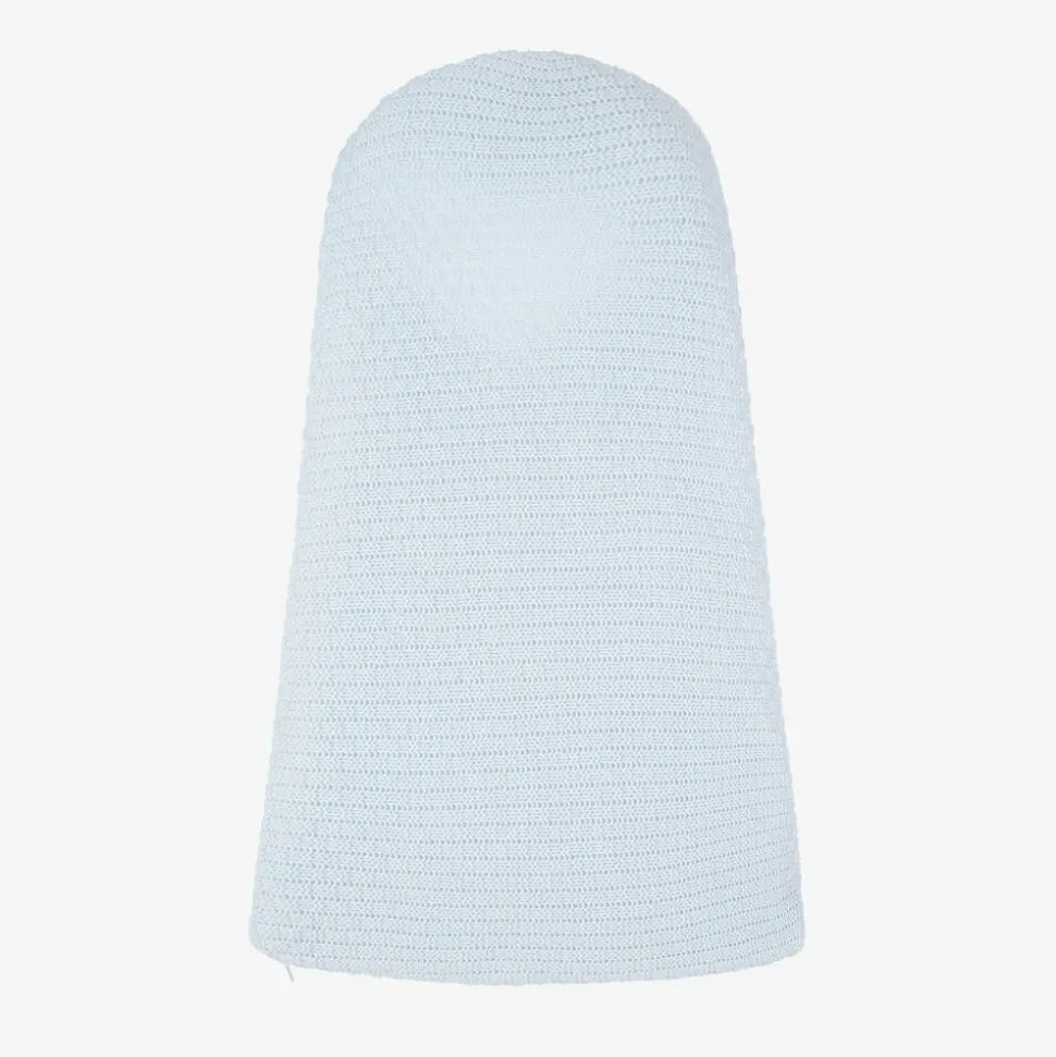 Blue Knit Cotton Baby Nest (75cm)