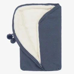 Blue Knitted Baby Nest (63cm)