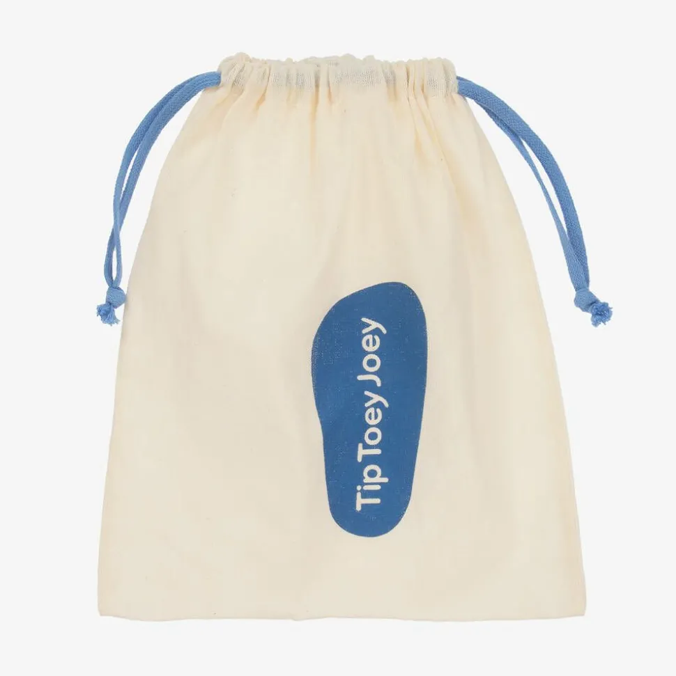 Blue Leather Sandals