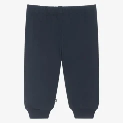 Blue Organic Cotton Smile Joggers