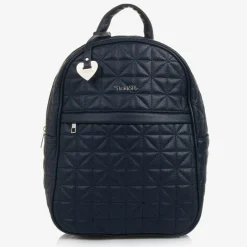 Blue Quilted Changing Backpack (34cm)