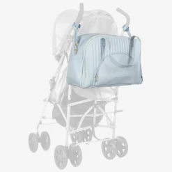 Blue Quilted Changing Bag (44cm)