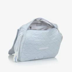 Blue Quilted Cotton Changing Bag (33cm)