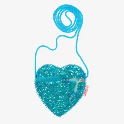 Blue Sequin Purse (11cm)