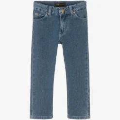 Blue Straight Denim Jeans