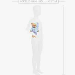 Blue Stripe Pyjama Teddy Bear (34cm)