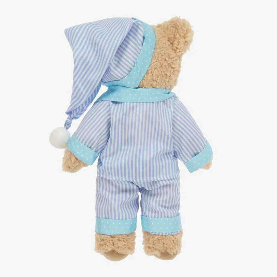 Blue Stripe Pyjama Teddy Bear (34cm)