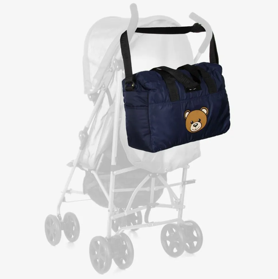 Blue Teddy Bear Baby Changing Bag (40cm)