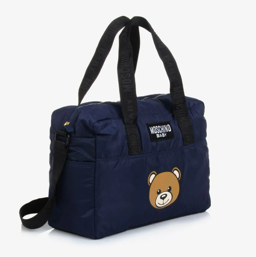 Blue Teddy Bear Baby Changing Bag (40cm)