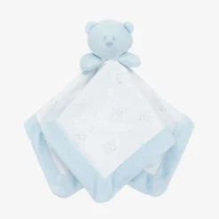 Blue Teddy Bear Cotton Doudou (30cm)
