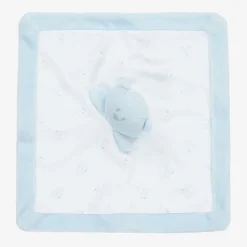 Blue Teddy Bear Cotton Doudou (30cm)