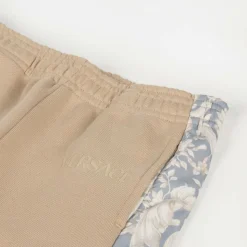 Boys Beige Cotton Barocco Joggers