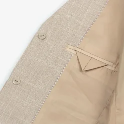 Boys Beige Trouser Suit