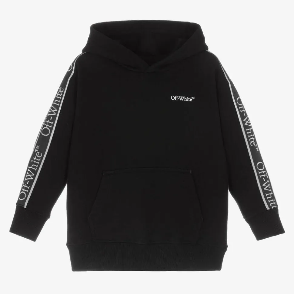 Boys Black Bookish Logo Hoodie