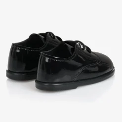 Boys Black First Walker Shoes