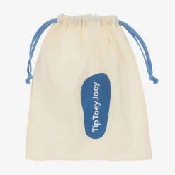 Boys Black Leather Velcro Trainers