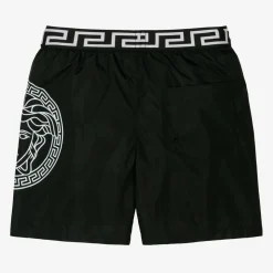 Boys Black Medusa Swim Shorts