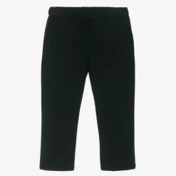 Boys Black Milano Jersey Trousers