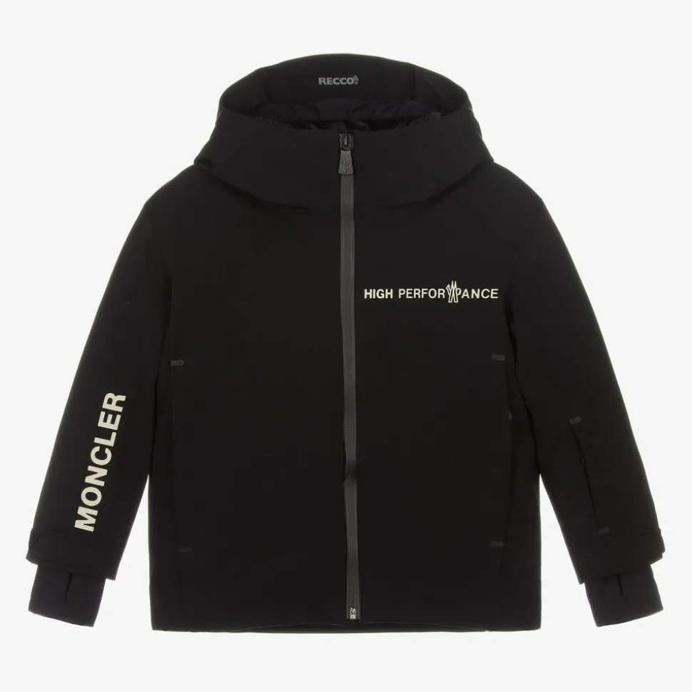 Boys Black Moriond Ski Jacket