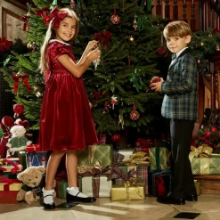 Boys Black Patent Loafers