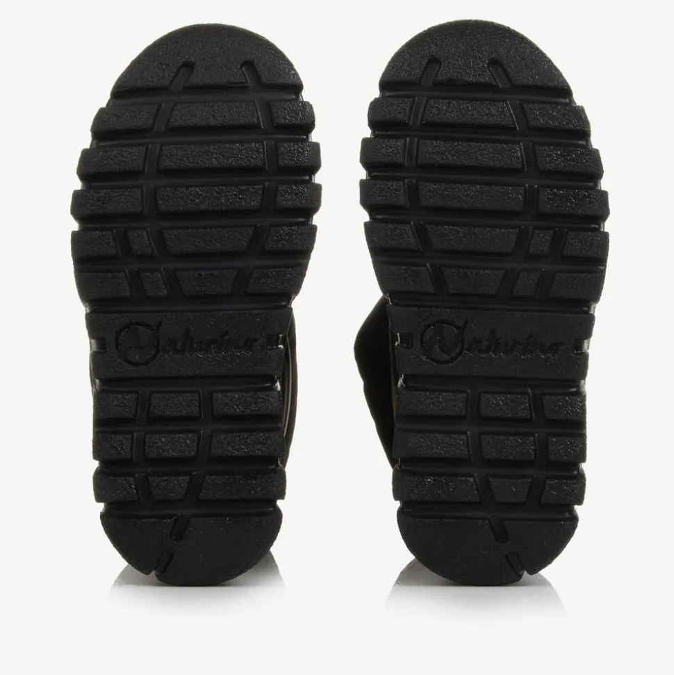 Boys Black Snow Boots