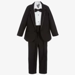 Boys Black Tuxedo Suit