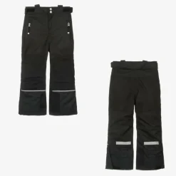 Boys Blue & Black Snowsuit & Snood Set