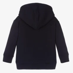 Boys Blue Cat Logo Hoodie