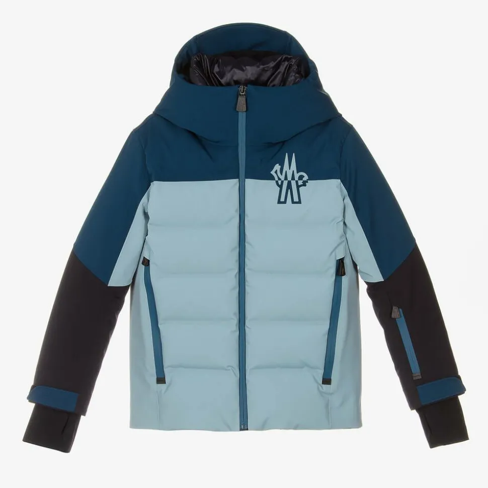 Boys Blue Colourblock Montmiral Ski Jacket