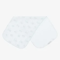 Boys Blue Cotton Beary Besties Burp Cloth (49cm)