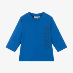 Boys Blue Cotton Top