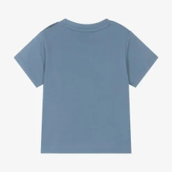 Boys Blue Cotton T-Shirt