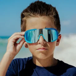 Boys Blue Crocodile Sunglasses (UVA/UVB)