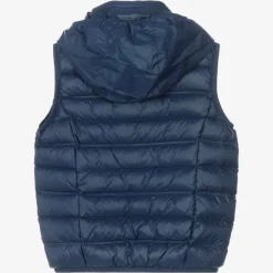 Boys Blue Down Padded Gilet
