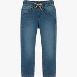 Boys Blue Jogger-Fit Jeans