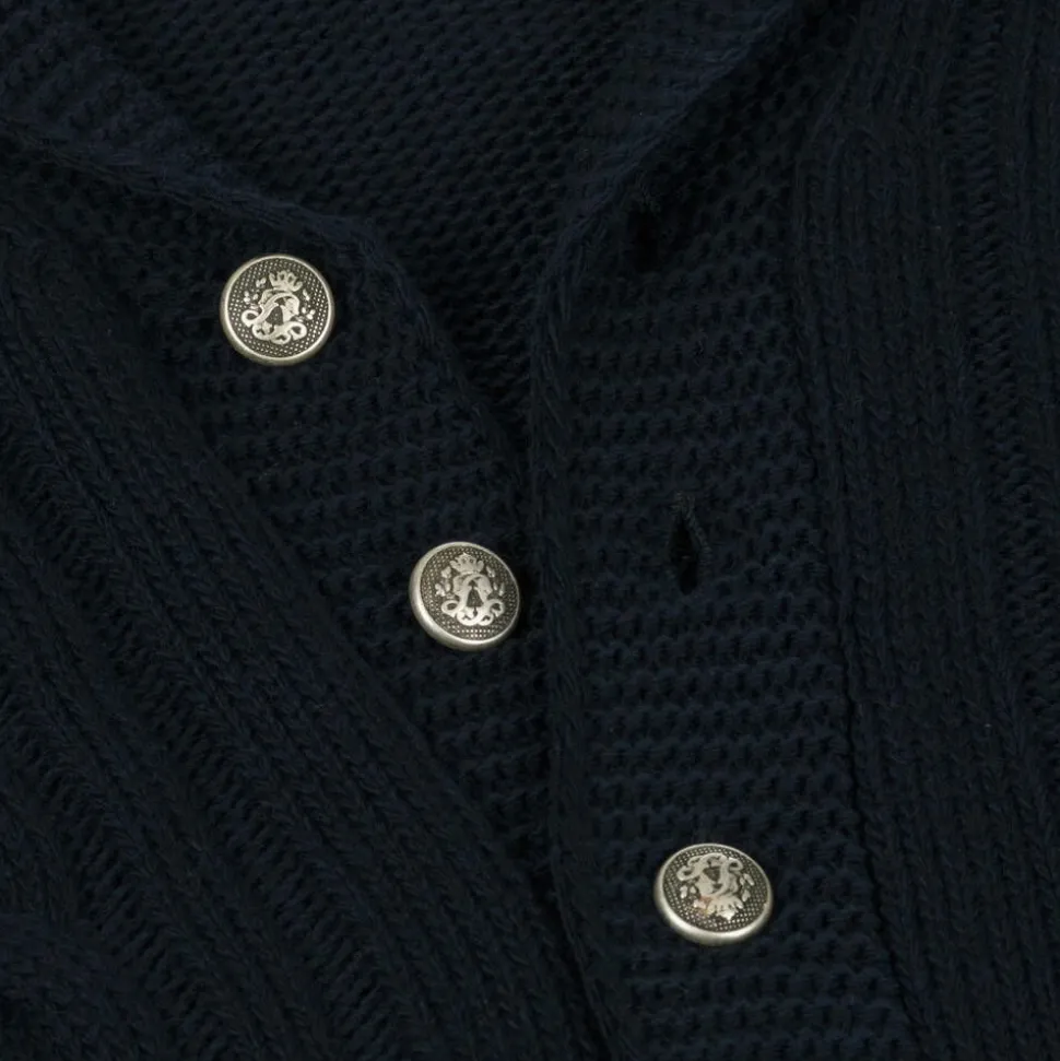 Boys Blue Knitted Cardigan
