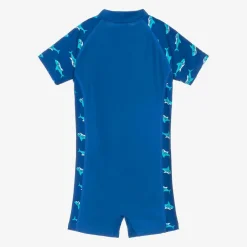 Boys Blue Shark Sun Suit (UPF50+)