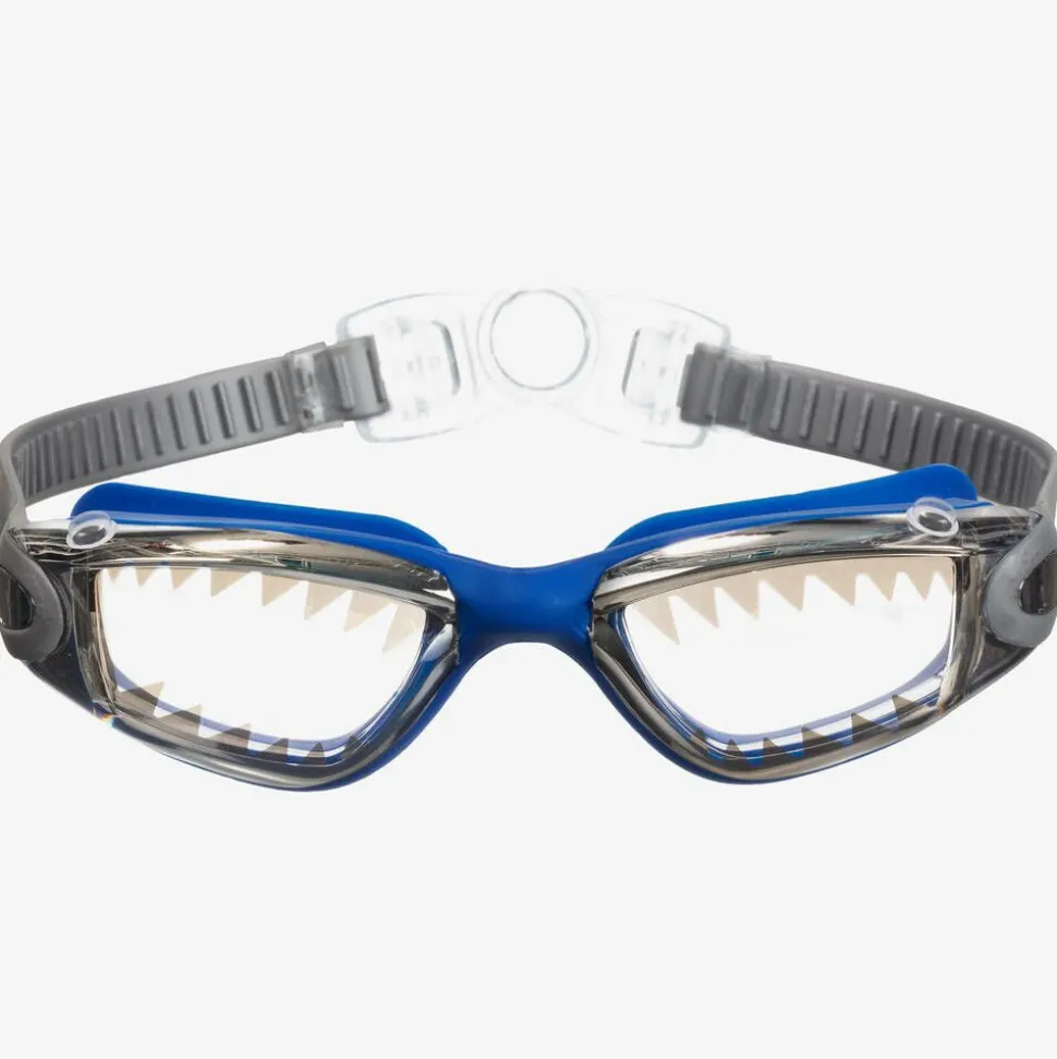 Boys Blue Shark Swimming Goggles