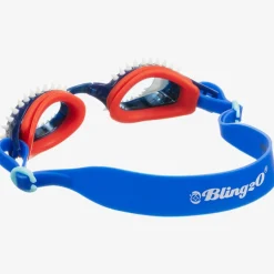 Boys Blue Shark Swimming Goggles