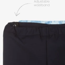 Boys Blue Velour Suit