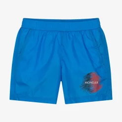 Boys Bright Blue Swim Shorts